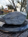 Speckstein; Einzelstck; aus Indien; Fantasie Grn Mix; 10.990 kg