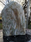 Speckstein; Einzelstck; aus >Indien; Fantasie Grn Mix; 8.120 kg