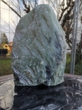 Speckstein; Einzelstck; aus >Indien; Fantasie Grn Mix; 8.120 kg