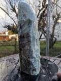 Speckstein; Einzelstck; aus >Indien; Fantasie Grn Mix; 8.120 kg