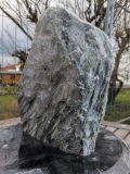 Speckstein; Einzelstck; aus Indien; Fantasie Grn Mix; 9.400 kg