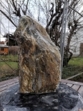 Speckstein; Einzelstck; aus Indien; Fantasie Grn Mix; 8.850 kg