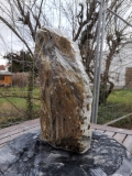 Speckstein; Einzelstck; aus Indien; Fantasie Grn Mix; 8.850 kg