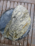 Speckstein; Einzelstck; aus Indien; Fantasie Grn Mix; 8.850 kg