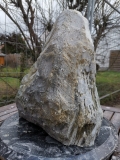 Speckstein; Einzelstck; aus Indien; in Grn Fantasie mix; 13.600 kg