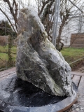 Speckstein; Einzelstck; aus Indien; in Grn Fantasie mix; 13.600 kg