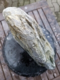 Speckstein; Einzelstck; aus Indien; in Grn Fantasie mix; 13.600 kg