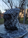 Speckstein, Einzelstck, Indien, dunkelgrn, 6.330 kg