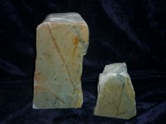 Speckstein, Brasilien, gr�n-marmoriert, 5 kg