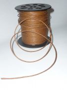 Baumwollkordel gewachst; braun