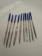 Diamantfeilenset; Nadelfeilenset; Schlsselfeilenset; 10 tlg.; 150 mm