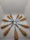 Holzschneideset; Stemmeisen; Drechselwerkzeug; 11 tlg.; 14 cm