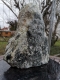 Speckstein; Einzelstck; aus Indien; schwarz-trkis; 13.000 kg