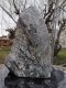 Speckstein; Einzelstck; aus Indien; schwarz-trkis; dunkel; 6.890 kg