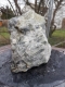 Speckstein; Einzelstck; aus Indien; schwarz-trkis; 10.960 kg
